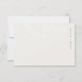 Rustic Harbor Yacht Sailboat Waterverf Weddenschap RSVP Kaartje (Achterkant)