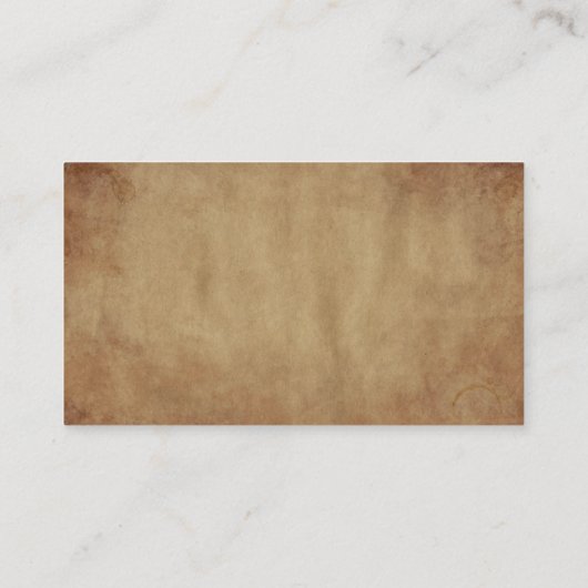 Rustic Hardware Store Visitekaartje (Achterkant)