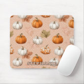 Rustic Harvest Autumn - Pompoenen & bladeren Muismat (Met muis)