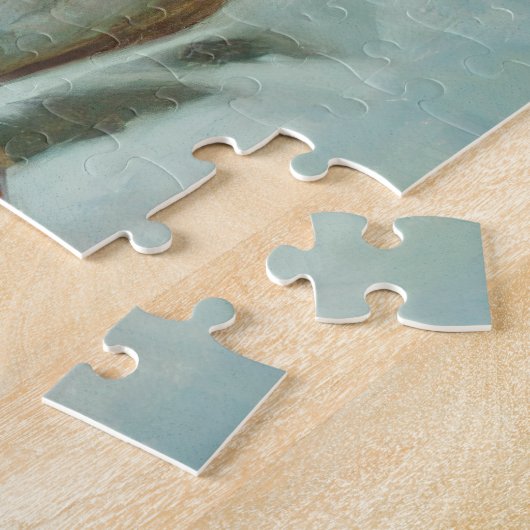 Rustic Harvest Still Life with Pumpkins and Apples Legpuzzel (Zijkant)