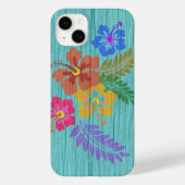 Rustic Hawaiian Flowers Print Case-Mate iPhone Case (Achterkant)