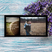 Rustic Hay Bales Boerderij Wedding Save the Date