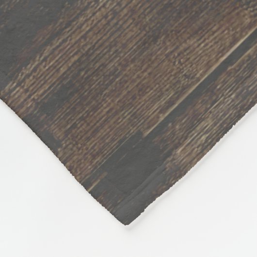 Rustic Heart | 15 Fotocollage Memorial Blanket Fleece Deken (Hoek)