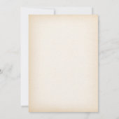 Rustic Heart & Arrow Uitnodiging voor een bruiloft (Achterkant)