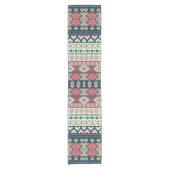 Rustic  Heart Aztec Korte Tafelloper (Voorkant)