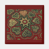 'Rustic Hearts' Magnet (Voorkant)