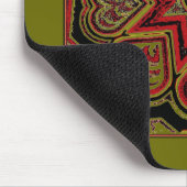 "Rustic Hearts" Mousepad Muismat (Hoek)