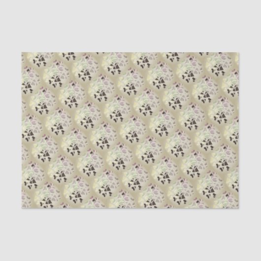 Rustic Hearts Tissuepapier (Voorkant)