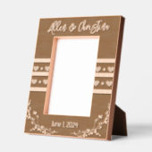 Rustic Hearts Wedding Gegraveerde Lijstjes (Links)