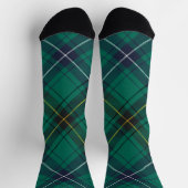 Rustic Henderson Tartan Plaid Green Sokken (Top)