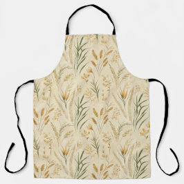 Rustic Herb Garden All-Over Print Schort