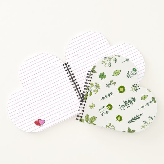 Rustic Herbs Green Notitieboek (Binnen)