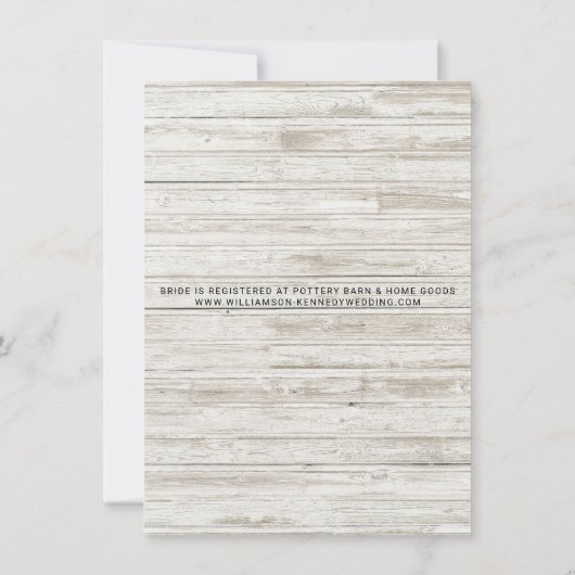 Rustic Herfst Country String Lights Vrijgezellenfe Kaart (Achterkant)