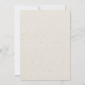 Rustic Herfst Floral herfst sparen de Kaart van de (Achterkant)