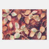Rustic Herfst Foliage Appreciation Paper (Voorkant)