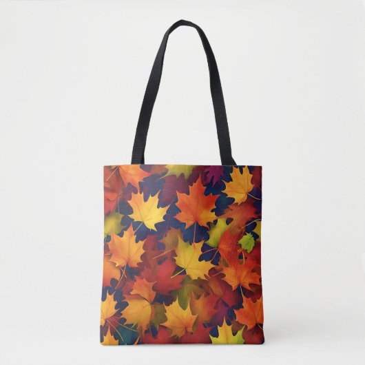Rustic Herfst Foliage Tas (Voorkant)