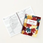 Rustic Herfst herfst leest recept Notitieboek (Binnen)