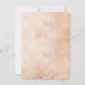 Rustic Herfst Liefde Kant Bruiloft SAVE THE DATE Kaart (Achterkant)