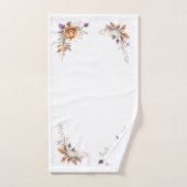 Rustic Herfst Pompoen Badhanddoek Set  Bad Handdoek (Handdoek)