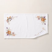 Rustic Herfst Pompoen Badhanddoek Set  Bad Handdoek (Handdoek)