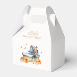  Rustic Herfst Pompoen Wieg Baby shower Bedankdoosjes