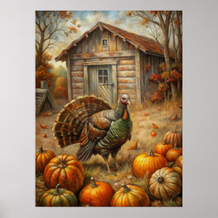 Rustic Herfst Poster