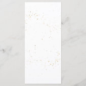 Rustic Herfst Thema Menu (Achterkant)