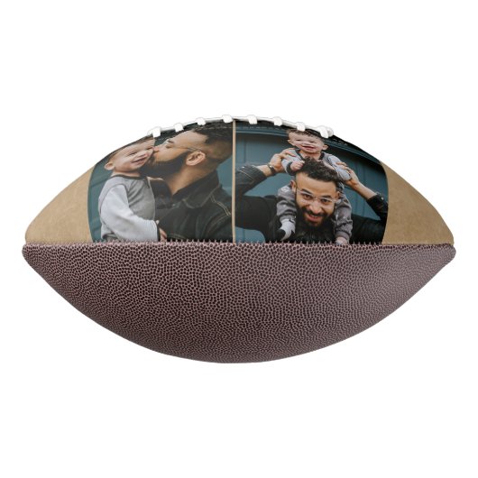 Rustic Hero Papa vaders Dag 2 Foto Collage American Football (Gedraaid 90)