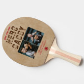 Rustic Hero Papa vaders Dag 2 Foto Collage Tafeltennisbatje (Zijkant)