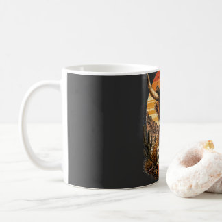 Rustic Highland Koe Coffeeemobiel | Country Wester Koffiemok