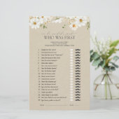 Rustic Hij zei dat ze zei Daisy Vrijgezellenfeest  (Staand voorkant)