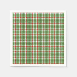 Rustic Holiday Green Play Classy Country Custom Servet