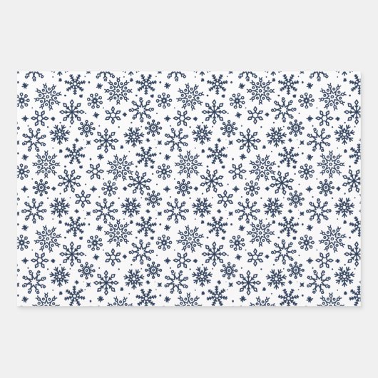 Rustic Holly Berries Snow- en Snowflakes Inpakpapier Vel (Voorkant 3)