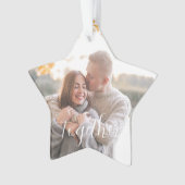 Rustic Holly Pine Samen 2-zijdig - Aangepaste foto Ornament (voorkant)