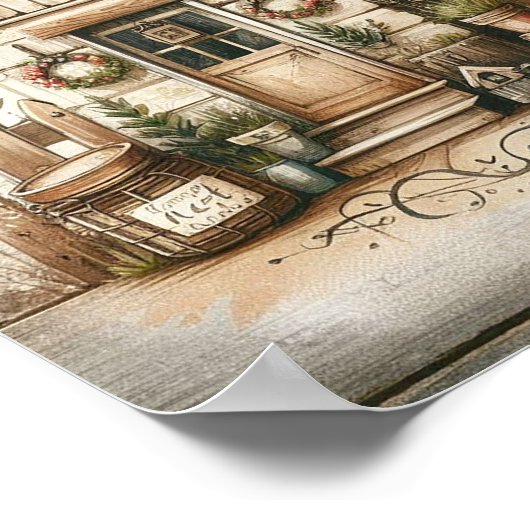 Rustic Home Sweet Home 2 Poster (Hoek)