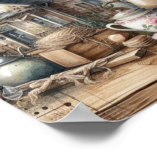 Rustic Home Sweet Home 4 Poster (Hoek)