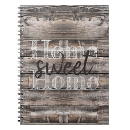 Rustic HOME SWEET HOME | Notitieboek