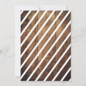 Rustic Homecoming Dance Kaart (Achterkant)