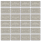 Rustic Homemade Soy Candle Labels 24x grijs (Voorkant)