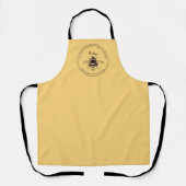 Rustic Honey Bee Apiary Beekeeper Schort (Voorkant)