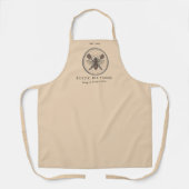 Rustic Honey Bee Beekeeper Apiary Schort (Voorkant)