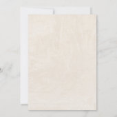 Rustic Horse Boerderij Baby shower Invitation Kaart (Achterkant)