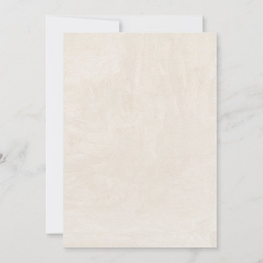 Rustic Horse Boerderij Baby shower Invitation Kaart (Achterkant)