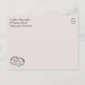 Rustic Horse Country Western Elegant Vrijgezellenf Uitnodiging Briefkaart (Achterkant)