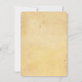 Rustic Hot Pink Blauwgroen Dagen Wedding Invitatie Kaart (Achterkant)