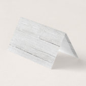 Rustic hout & botanische blad takken Dank je wel Kaart (Achterkant)