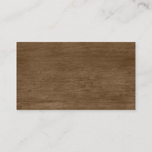 Rustic Hout Eucalyptus Groene Huwelijkswebsite Informatiekaartje (Achterkant)