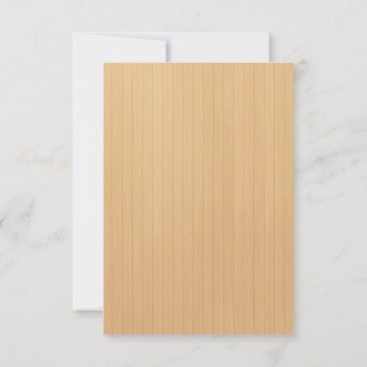 Rustic Houten Roze Floral sparen de Datum Kaart (Achterkant)