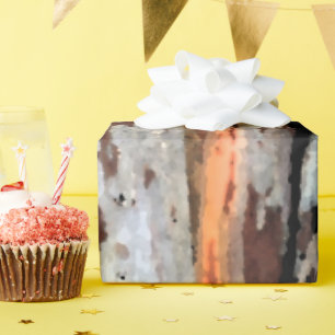 Rustic houtontwerp 1 cadeaupapier
