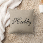 Rustic Hubby de heer Pillow Kussen (Deken)